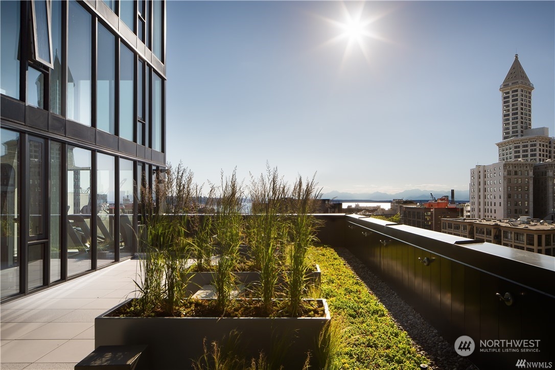 450 South Main Street, Unit 1110 Seattle, WA 98104 - Photo 16 of 24 a view of swimming pool from a balcony
