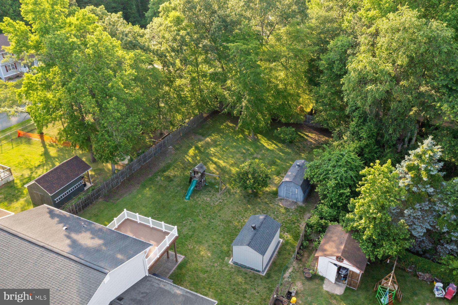 8304 Grainfield Road Severn, MD 21144 - Photo 41 of 49 an aerial view of residential house with outdoor space