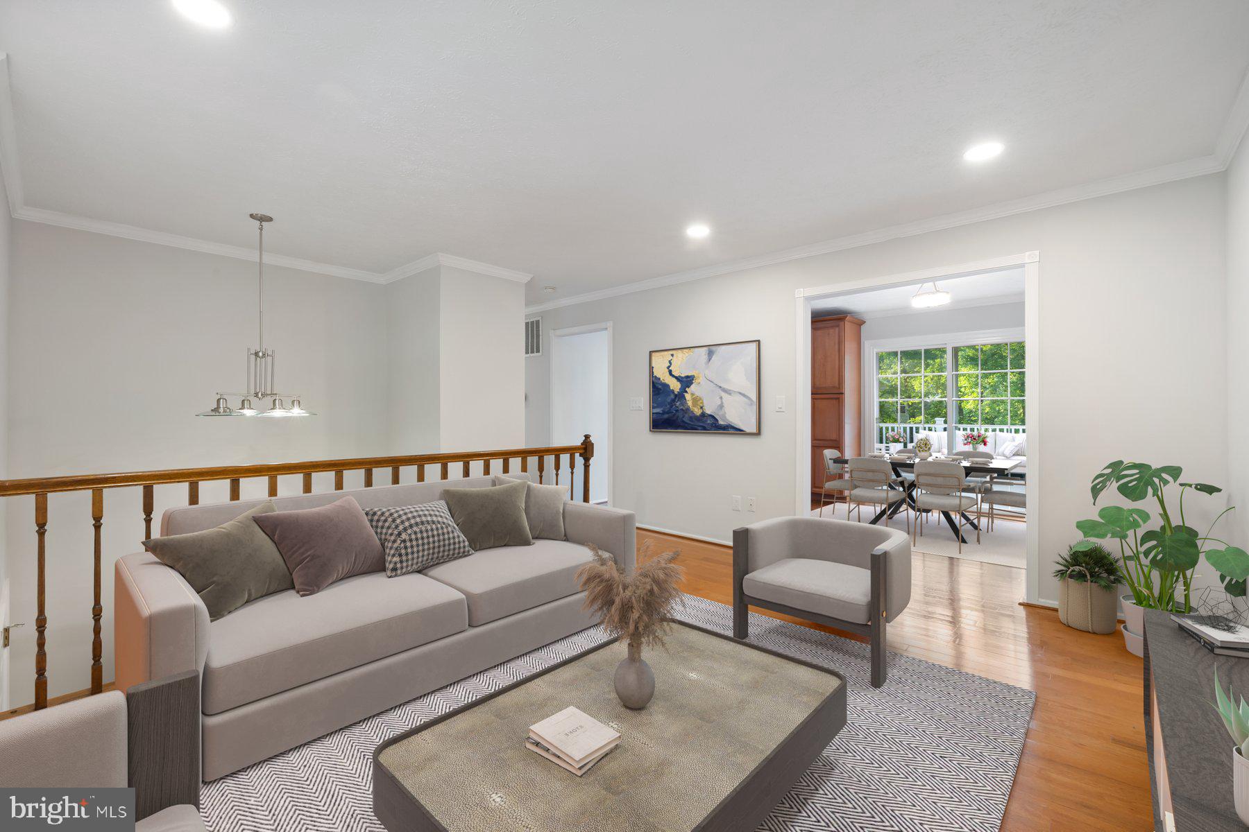 8304 Grainfield Road Severn, MD 21144 - Photo 7 of 49 a living room with furniture and a large window