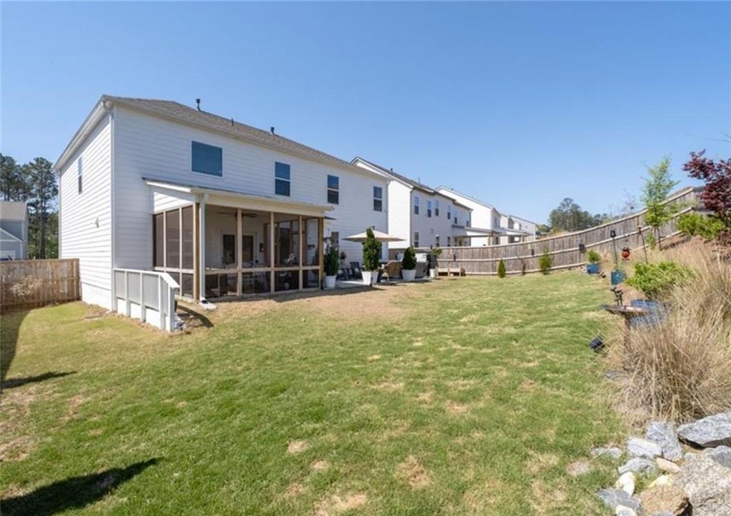 146 Citrine Way Acworth, GA 30101 - Photo 42 of 48 a house view with a garden space