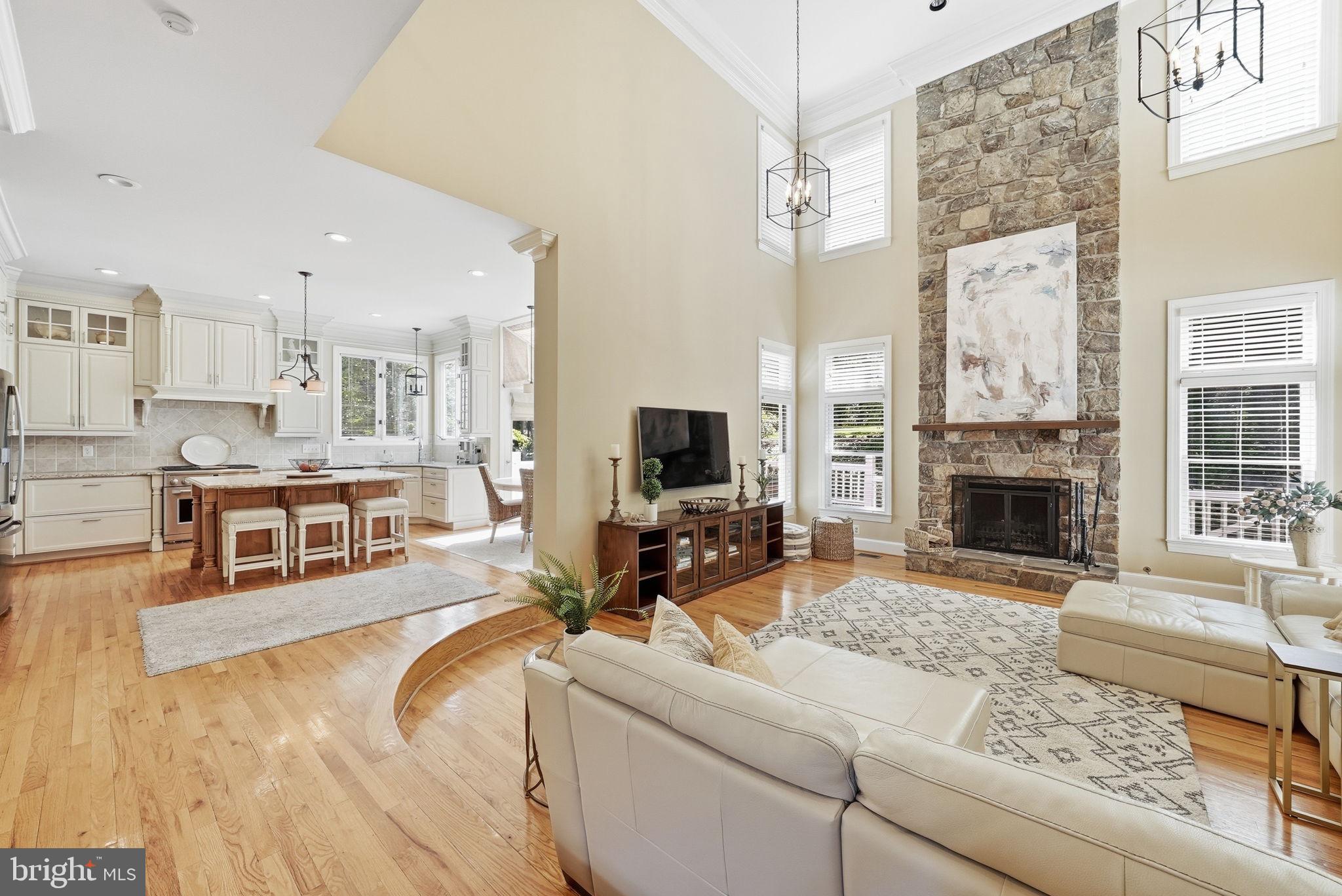12309 Blair Ridge Road Fairfax, VA 22033 - Photo 21 of 80 SUNKEN GREAT ROOM OFF THE KTCHEN