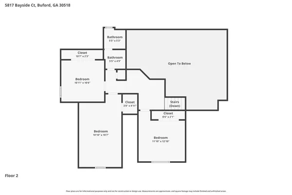 $649,000 | 5817 Bayside Court, Buford, GA 30518