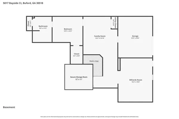 $649,000 | 5817 Bayside Court, Buford, GA 30518