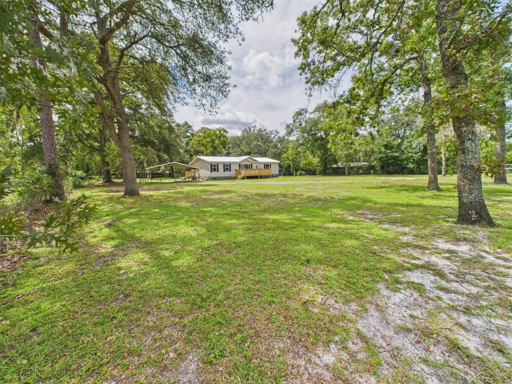 85490 Alene Road Yulee, FL 32097 - Photo 3 of 49 a big yard with lots of green space and trees in the background