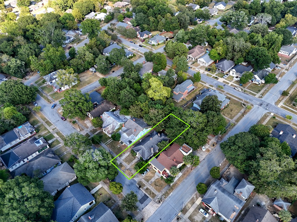 2904 Beacon Avenue Columbus, GA 31904 - Photo 4 of 39 an aerial view of a city with lots of residential buildings and parking space