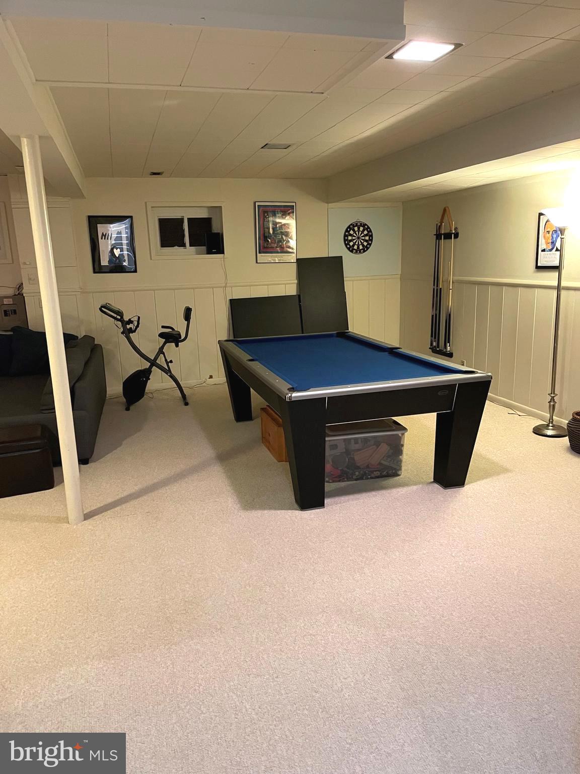 6903 Rosemont Drive McLean, VA 22101 - Photo 24 of 32 Pool table/ping pong table conveys