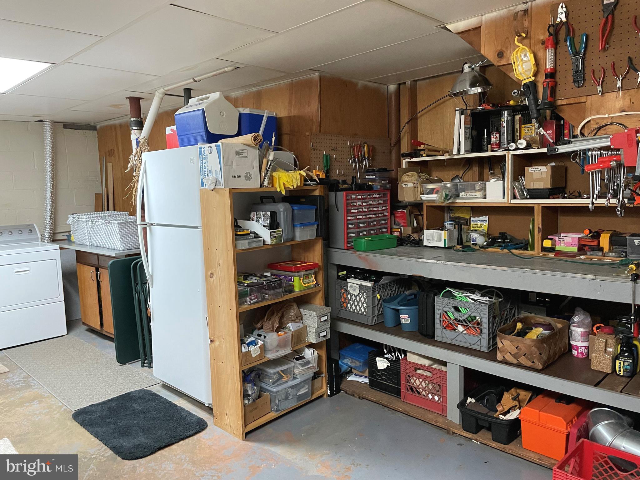 6903 Rosemont Drive McLean, VA 22101 - Photo 27 of 32 Storage room with workbench