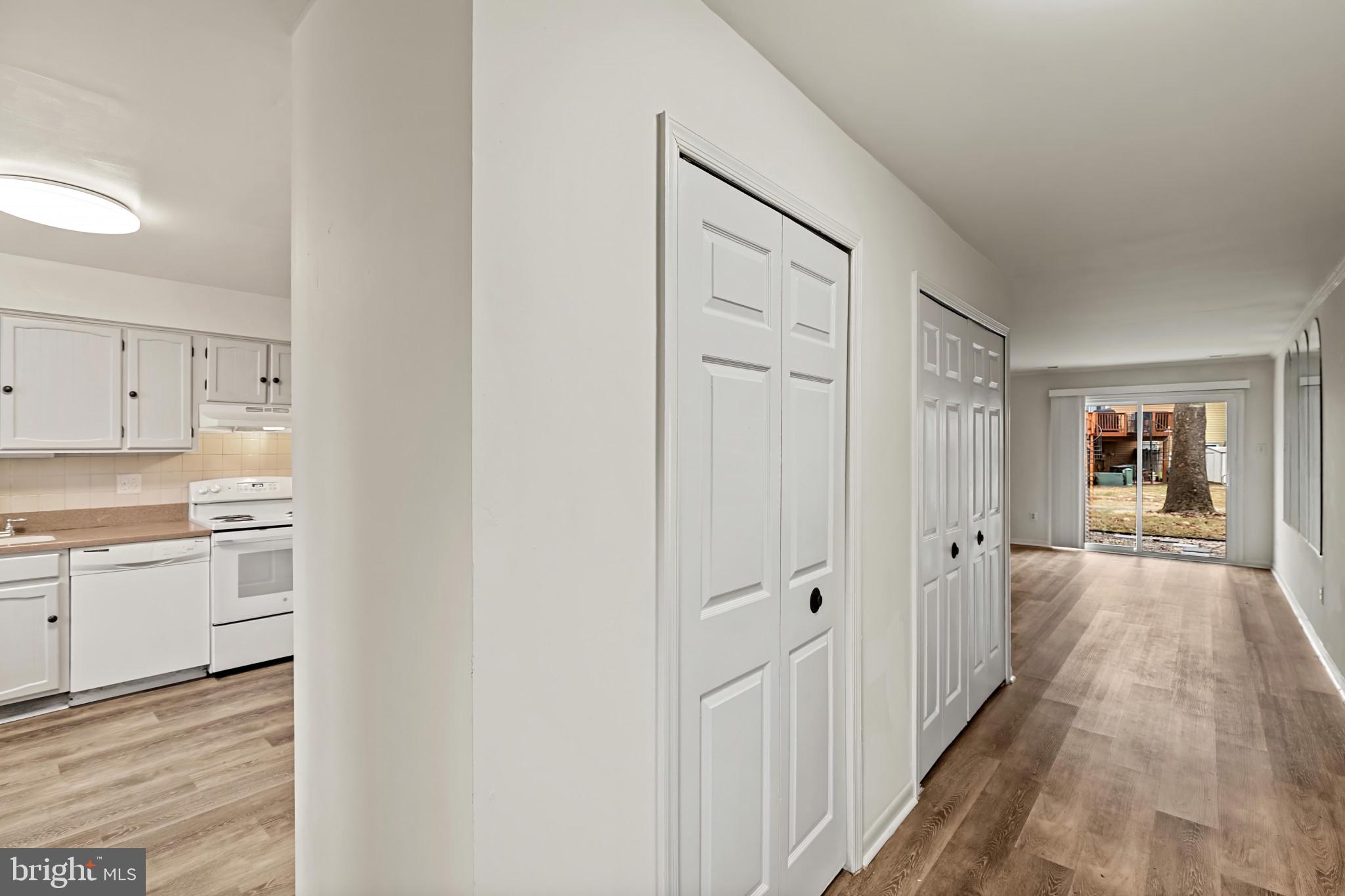 10 Kettle Court, Unit 76F Windsor Mill, MD 21244 - Photo 5 of 29 a view of a kitchen from the hallway