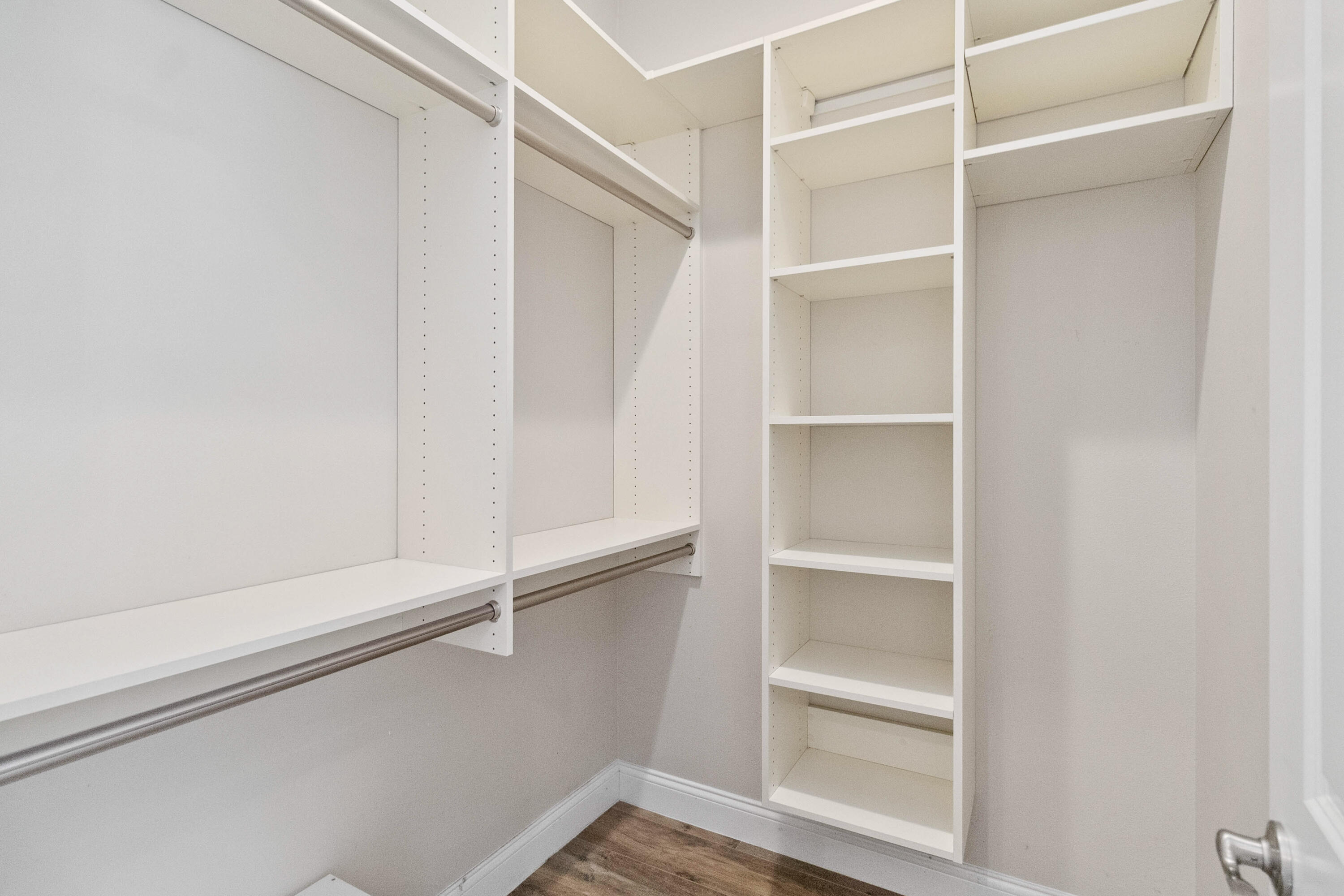 3640 Corey Road Grant Valkaria, FL 32950 - Photo 32 of 77 a view of an empty walk in closet