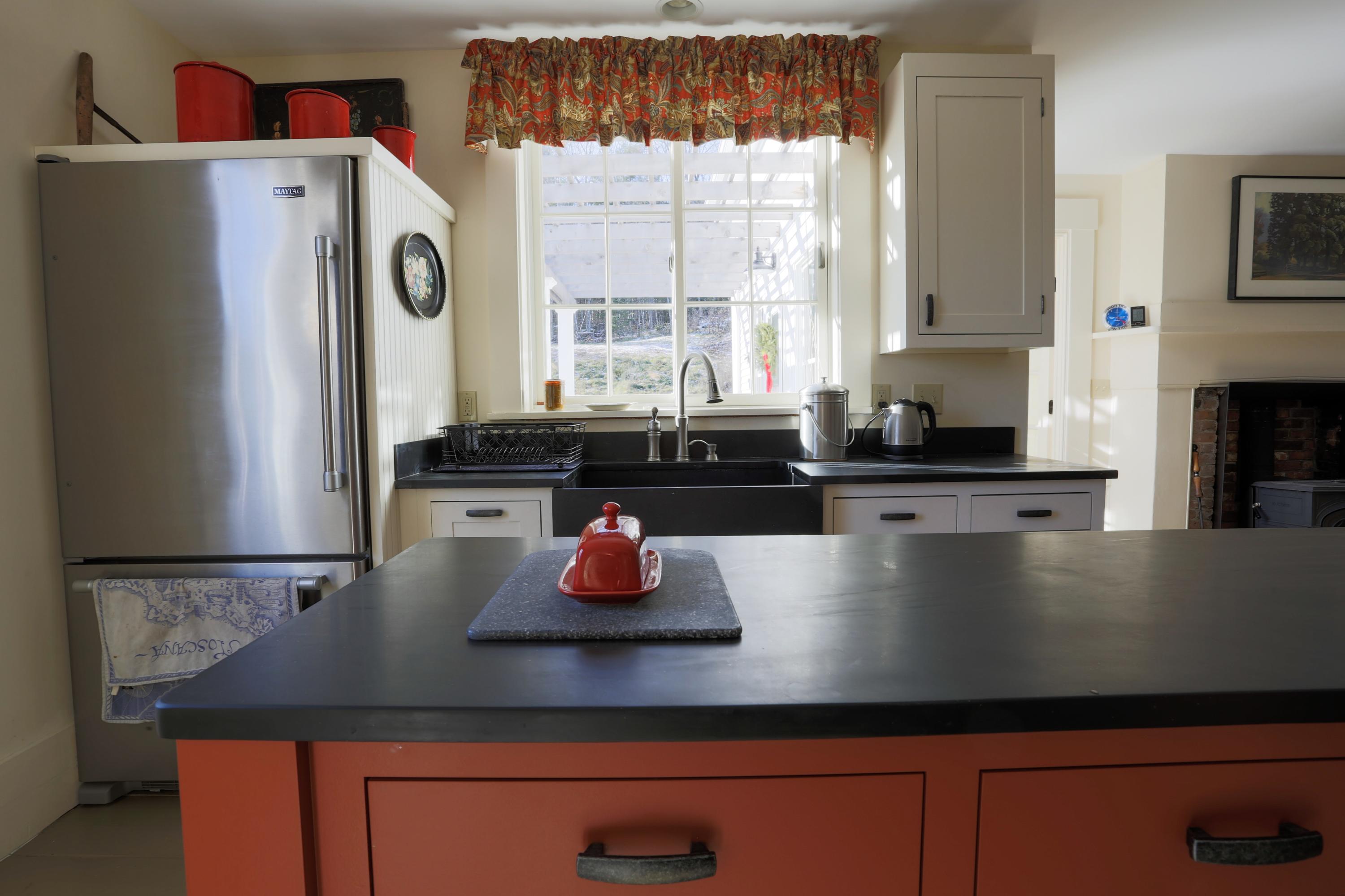 90 City Point Road Belfast, ME 04915 - Photo 15 of 62 Kitchen Island and sink window