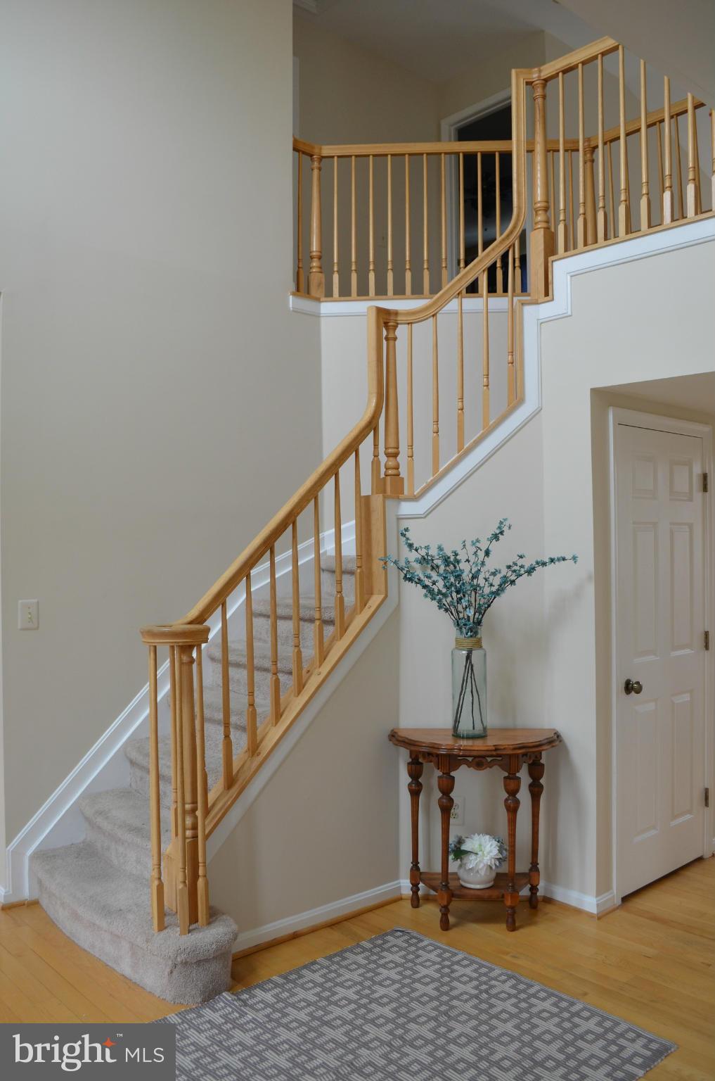 6318 Spring Forest Road Frederick, MD 21701 - Photo 2 of 30 Soaring 2 story foyer, brand new stair carpet