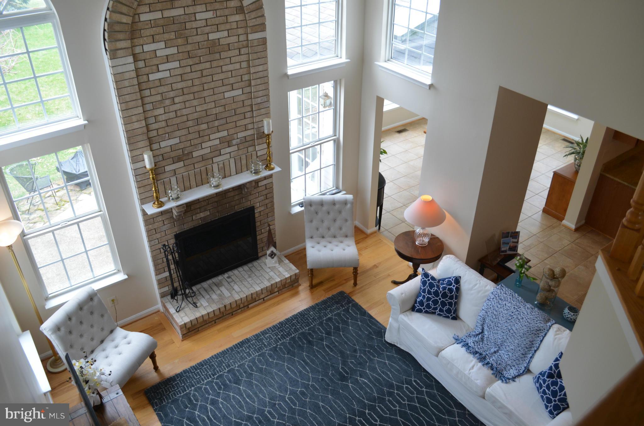 6318 Spring Forest Road Frederick, MD 21701 - Photo 20 of 30 Family Room from 2nd floor view