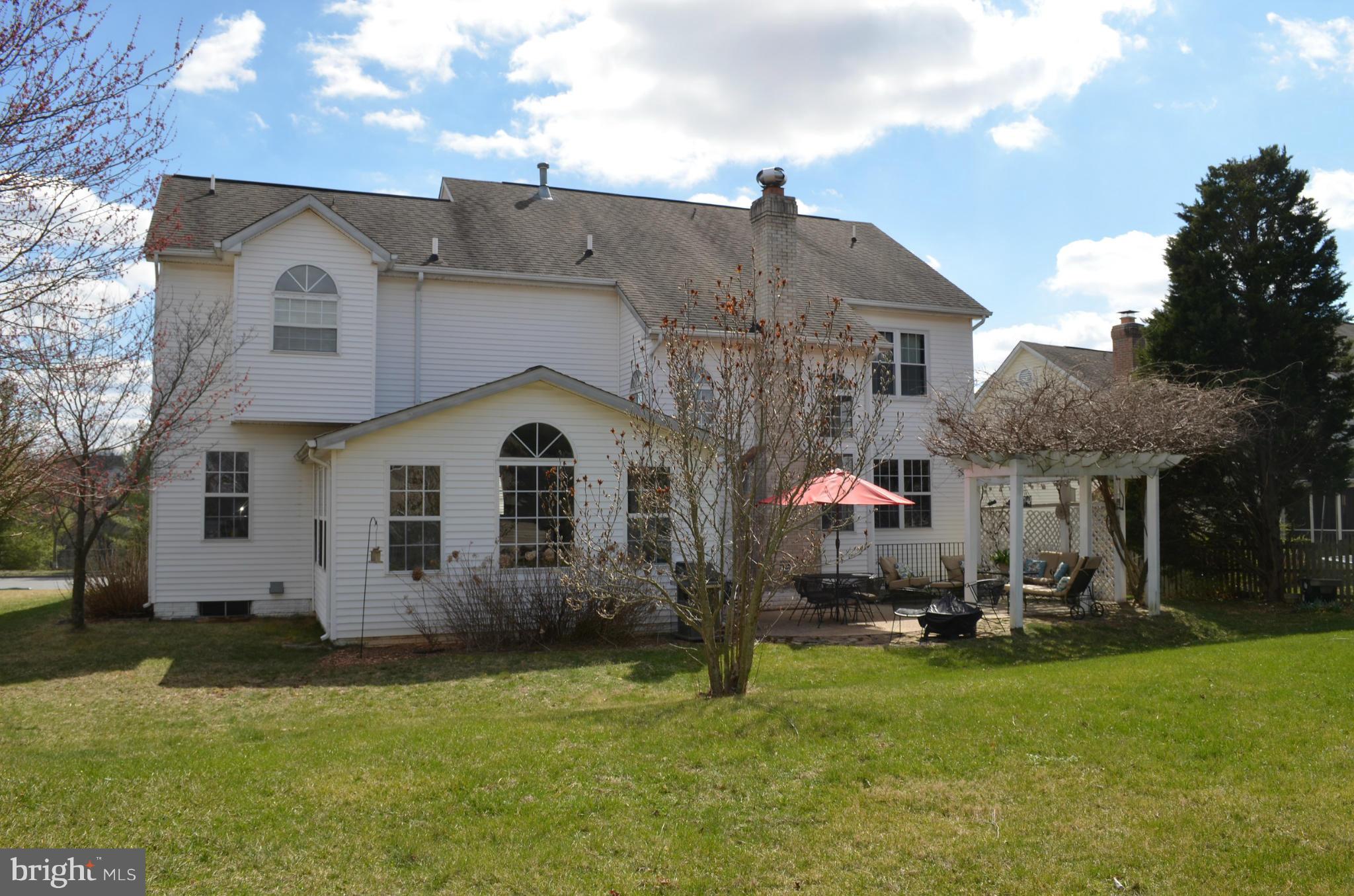 6318 Spring Forest Road Frederick, MD 21701 - Photo 26 of 30 Back yard with relaxing patio