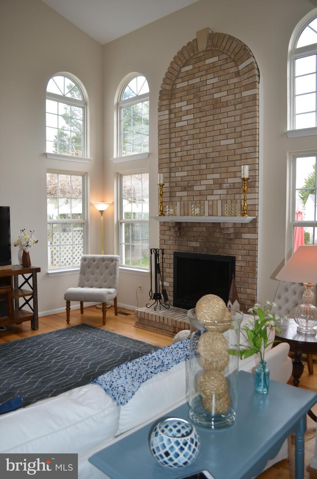 6318 Spring Forest Road Frederick, MD 21701 - Photo 10 of 30 Family Room with 2 story fireplace