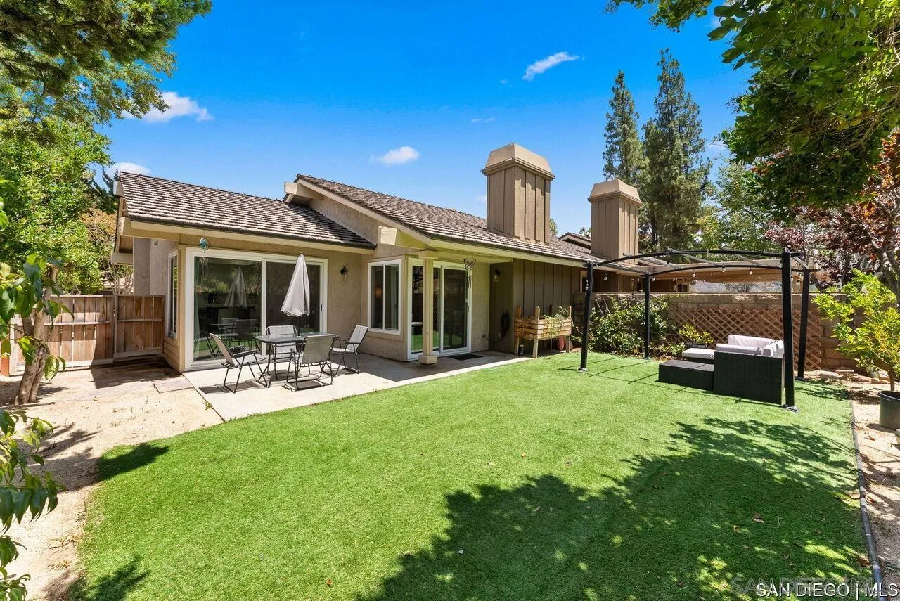 4309 Diegos Court Fallbrook, CA 92028 - Photo 19 of 33 a view of a house with backyard porch and sitting area