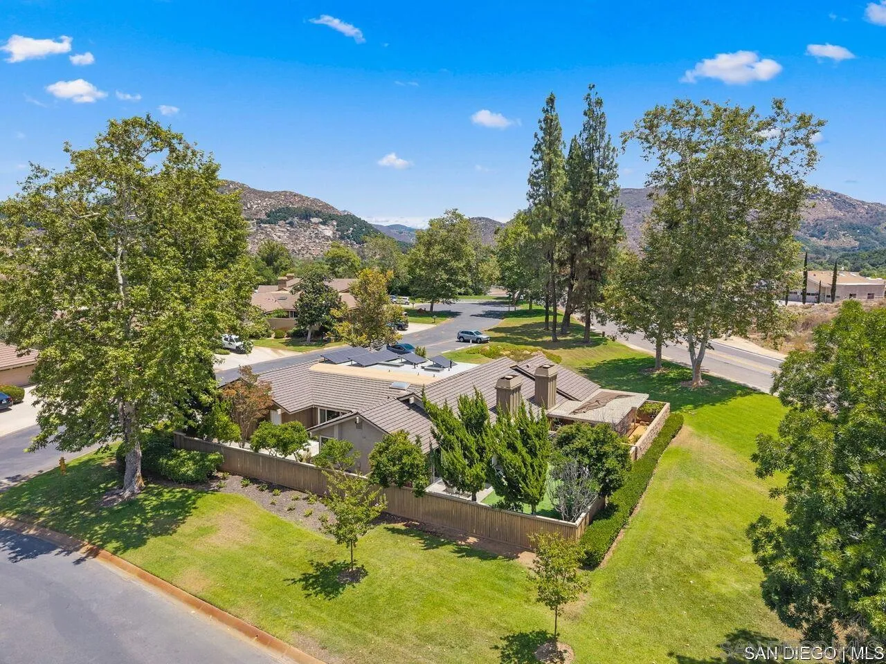 4309 Diegos Court Fallbrook, CA 92028 - Photo 21 of 33 a view of a garden with swimming pool