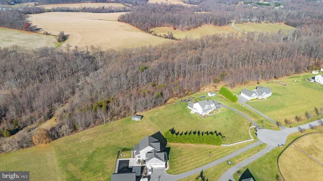 a view of a swimming pool with a lake view
