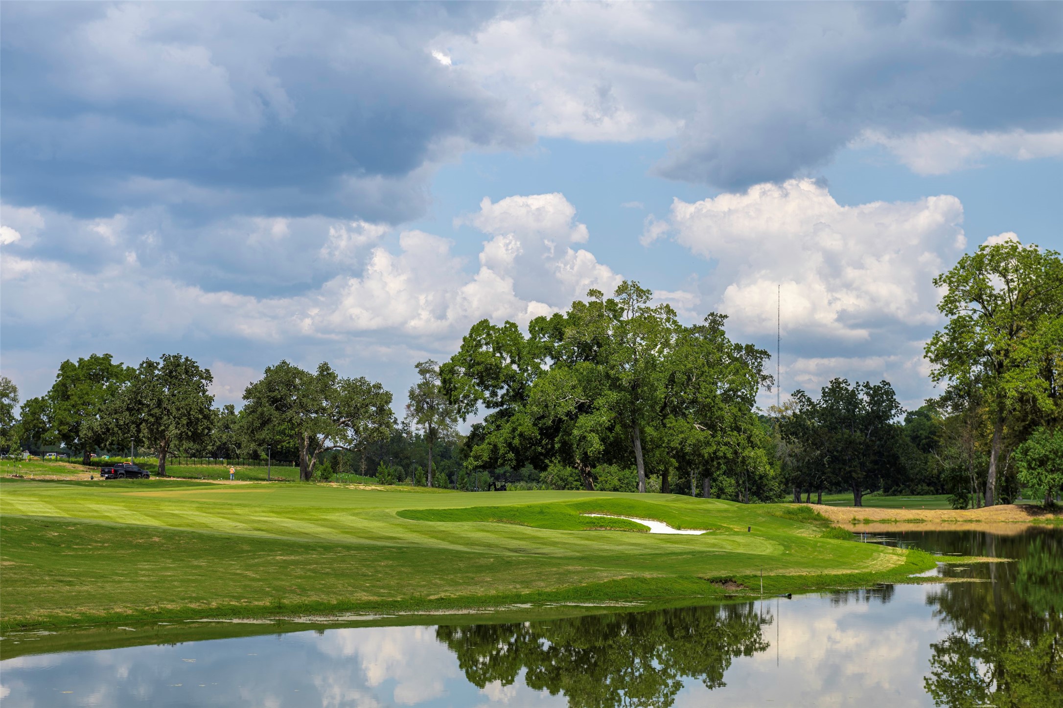 10026 Larkin Cove Willis, TX 77318 - Photo 40 of 44 Enjoy serene views and championship play on the private 9-hole golf course at Chambers Creek—designed for beauty, challenge, and relaxation in every round.