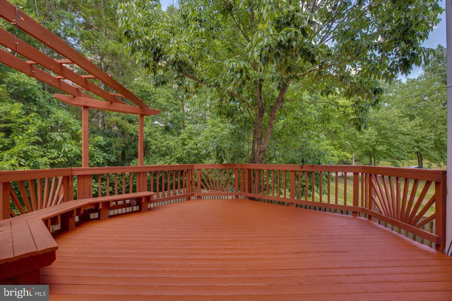14232 Autumn Circle Centreville, VA 20121 - Photo 12 of 30 DECK BACKS TO NATURE, NOT ANOTHER HOME!