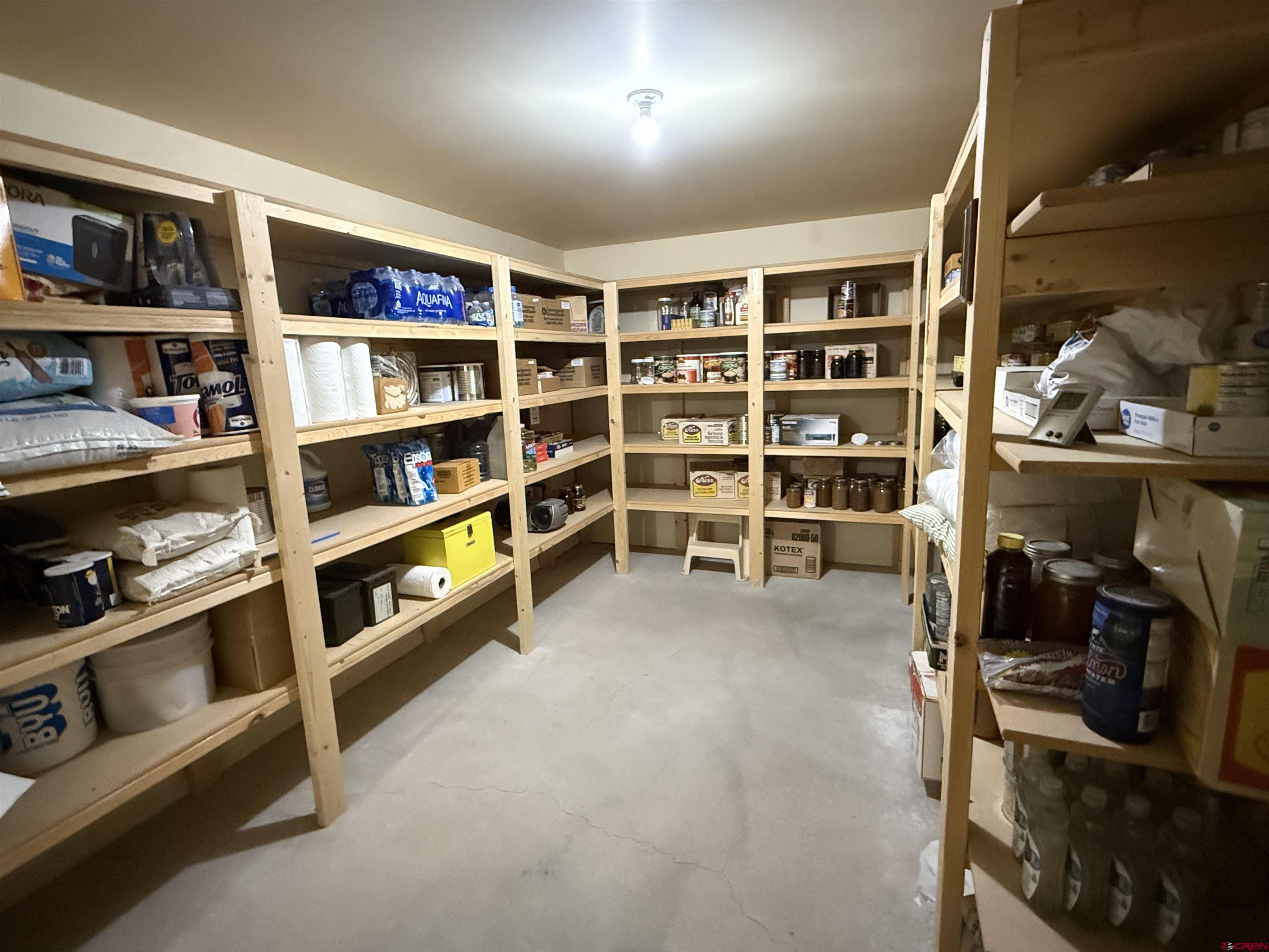 9940 2150th Road Austin, CO 81410 - Photo 7 of 44 a view of walk in closet with clothes and shoes