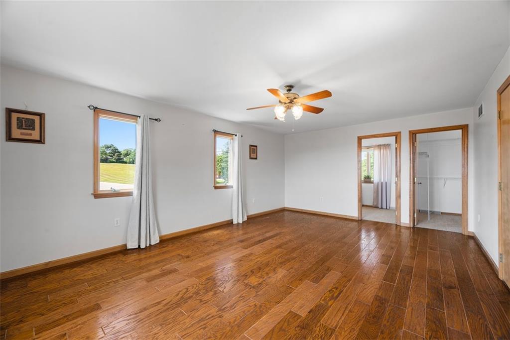 2812 Ridge Rd Extension Baden, PA 15005 - Photo 18 of 44 a view of an empty room with window and wooden floor
