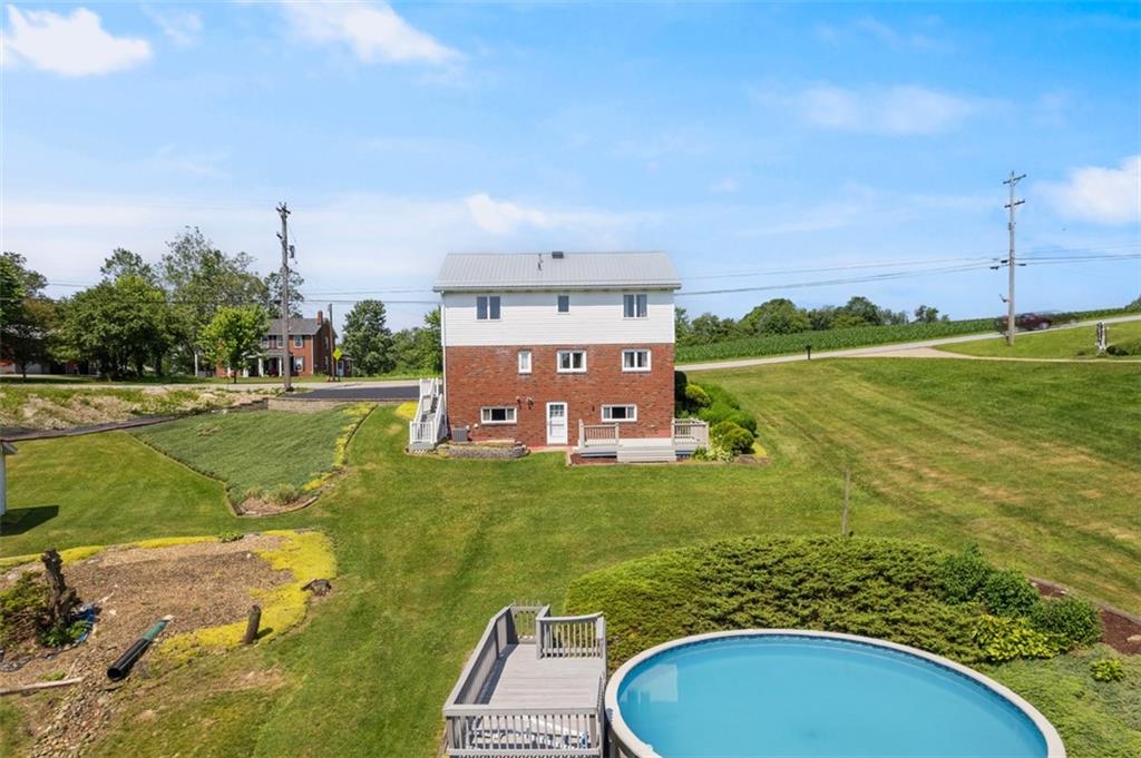 2812 Ridge Rd Extension Baden, PA 15005 - Photo 42 of 44 a view of a big room with a big yard