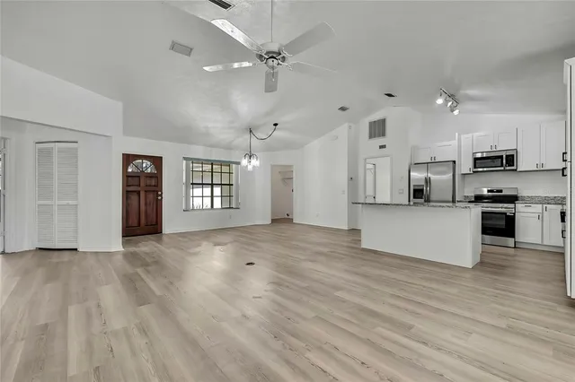 wooden floor in an empty room