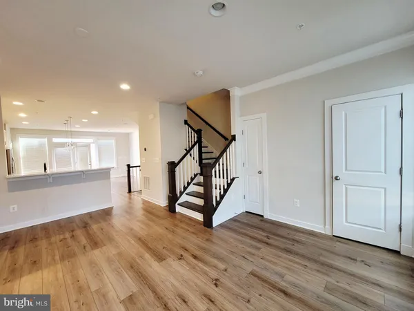 wooden floor in an empty room