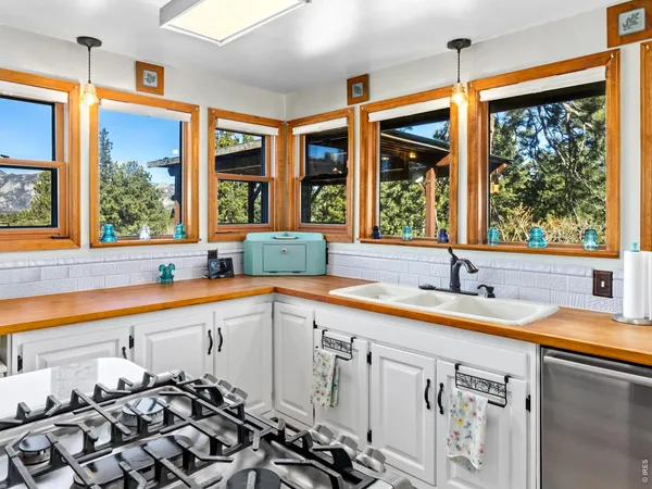 a outdoor space with patio furniture