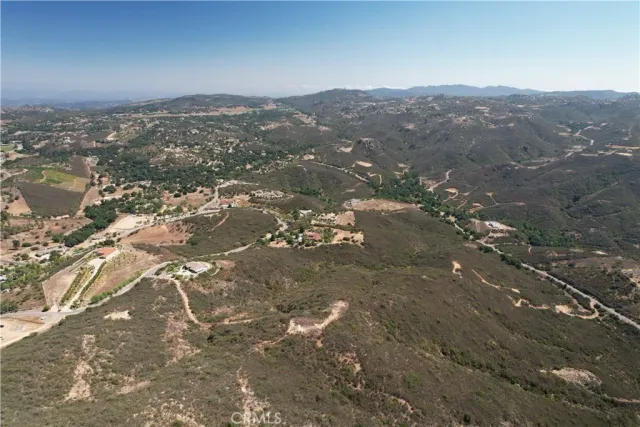 a view of city and mountain