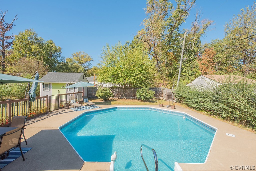 1532 Austin Road Chester, VA 23836 - Photo 41 of 50 a view of swimming pool with seating area