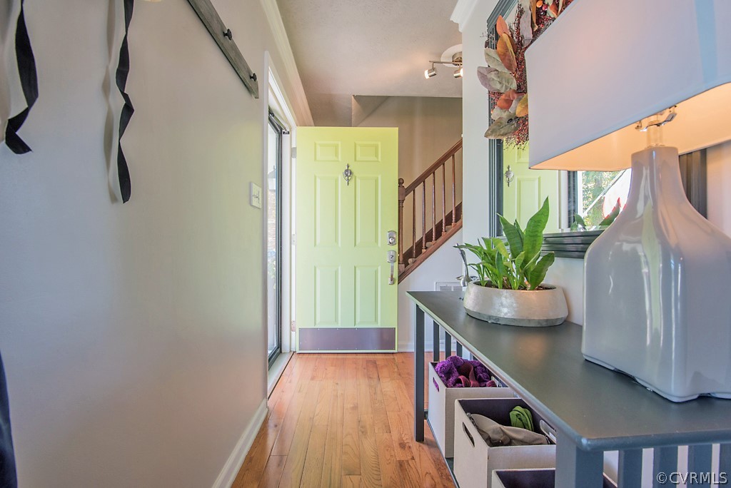1532 Austin Road Chester, VA 23836 - Photo 7 of 50 a view of entryway with wooden floor
