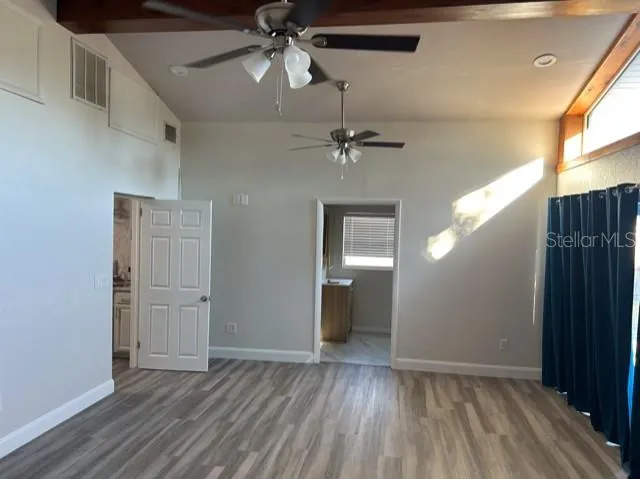 wooden floor in an empty room