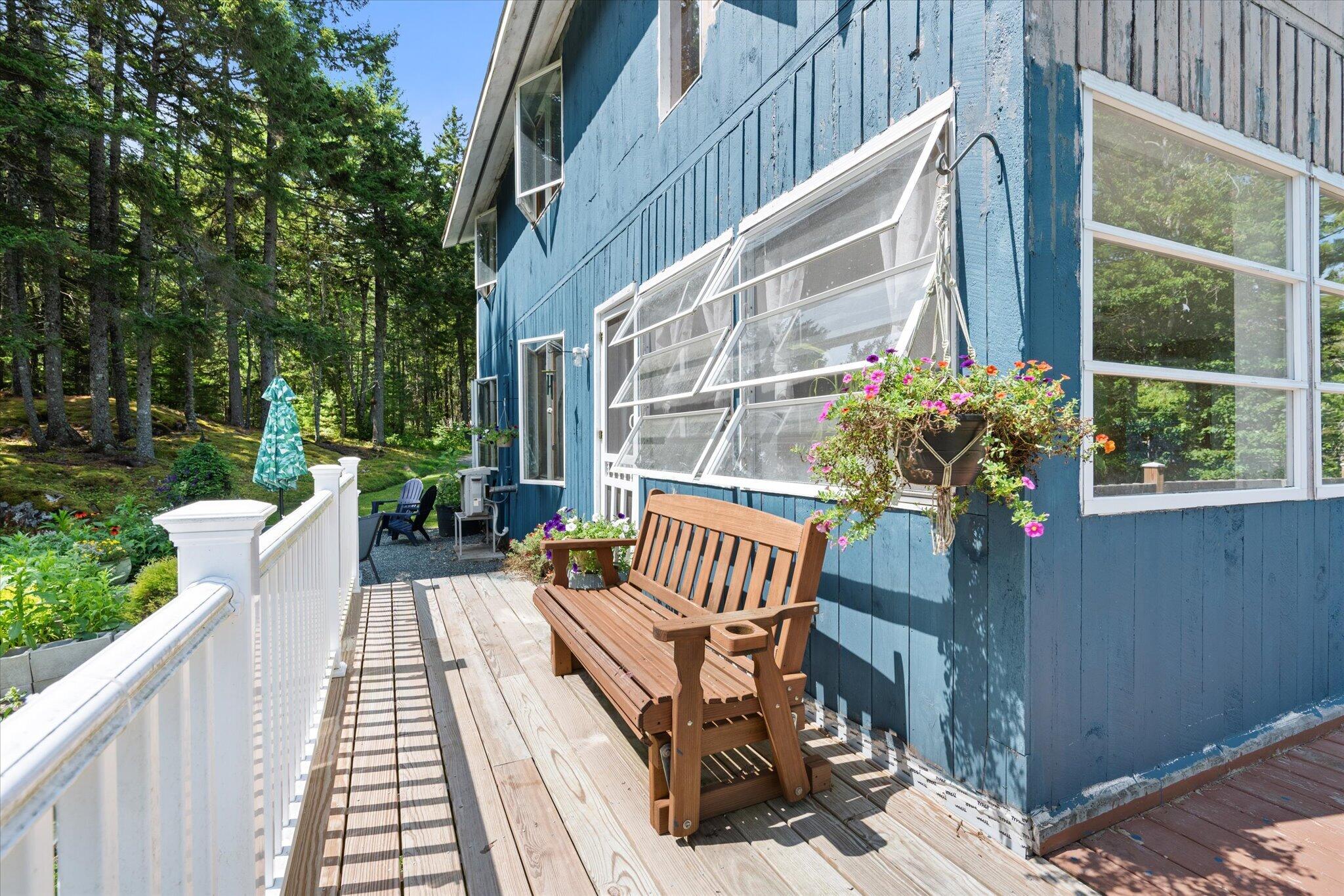 315 Hinckley Ridge Road Blue Hill, ME 04614 - Photo 45 of 59 46-Back Porch