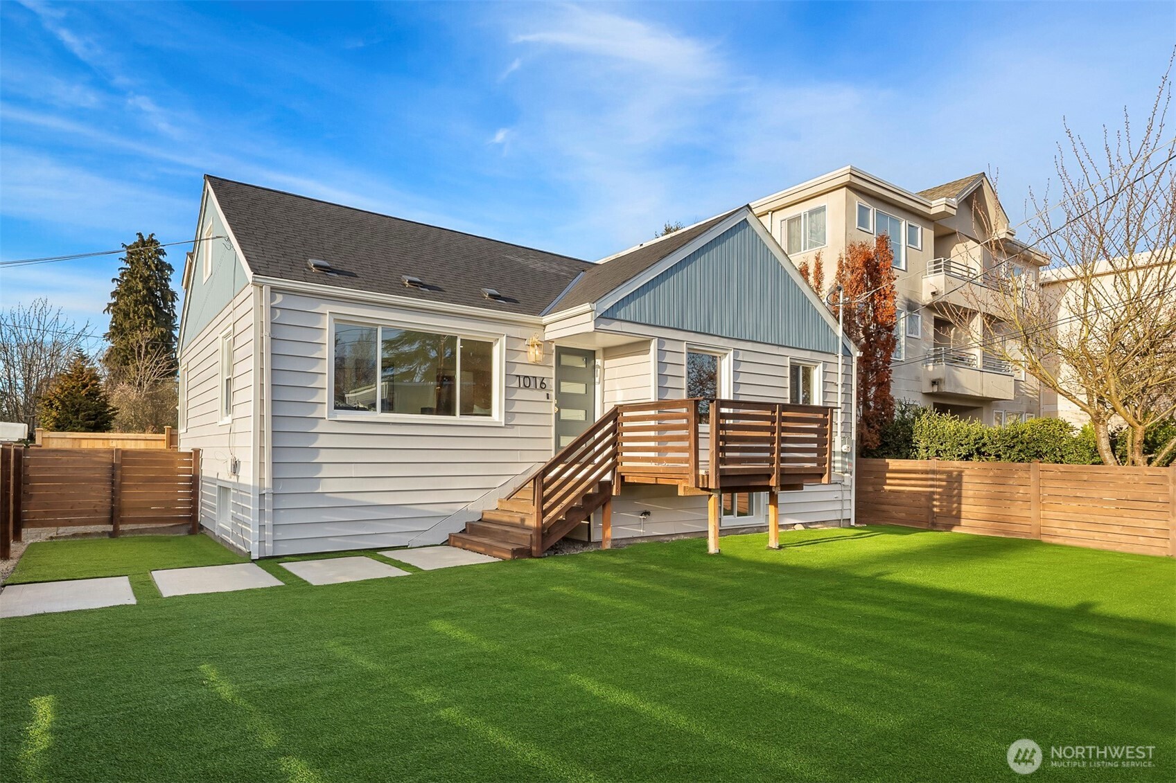 1016 Northwest 85th Street Seattle, WA 98117 - Photo 32 of 36 a view of a house with a backyard