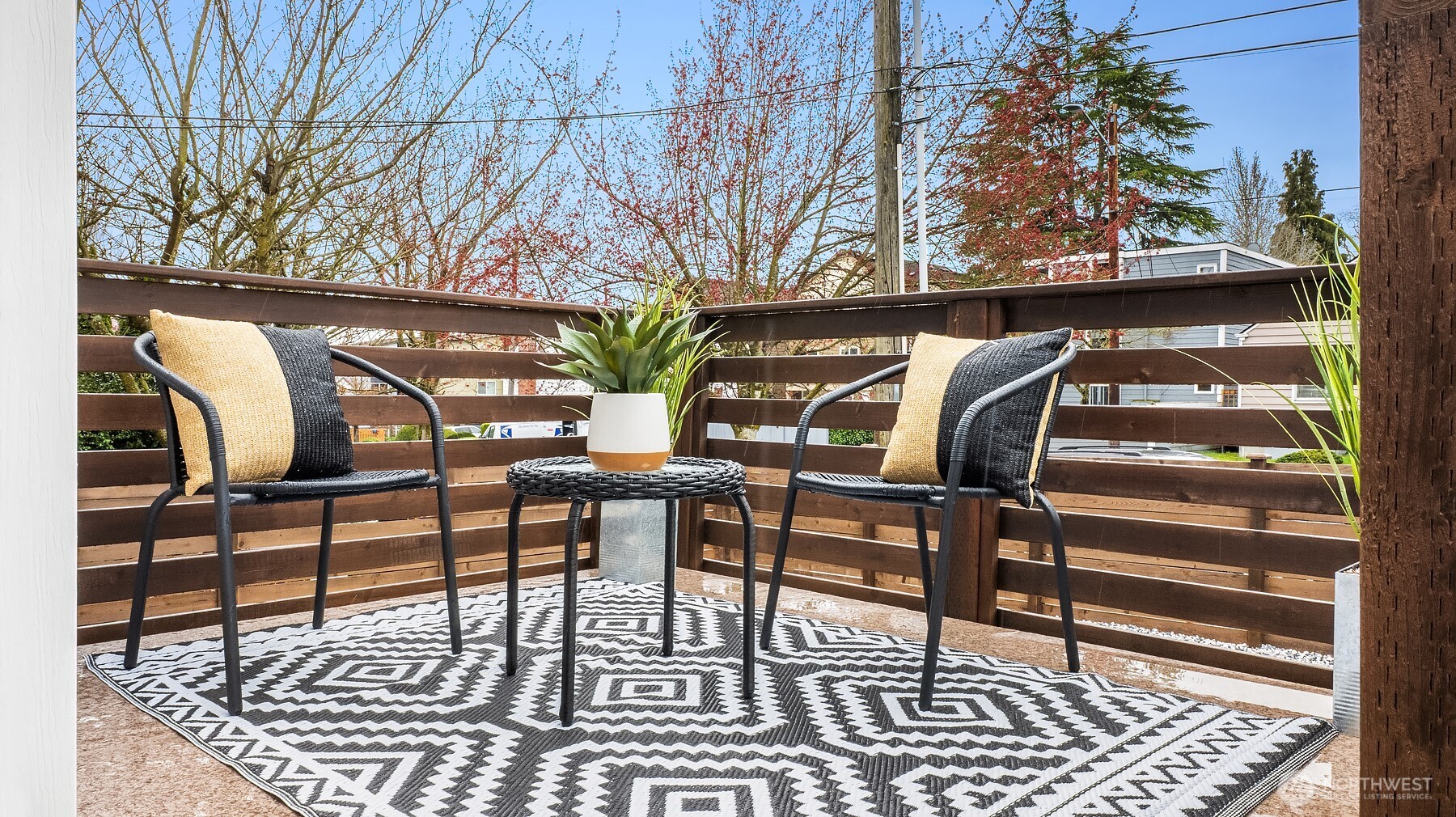 1016 Northwest 85th Street Seattle, WA 98117 - Photo 33 of 36 a view of balcony with furniture