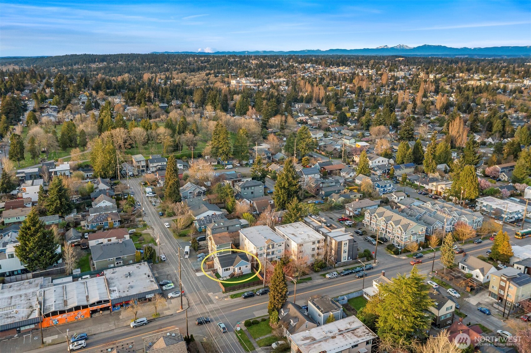 1016 Northwest 85th Street Seattle, WA 98117 - Photo 35 of 36 an aerial view of residential building and city view