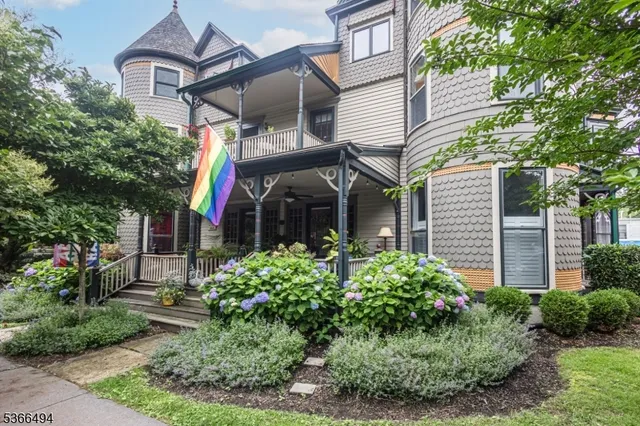 front view of a house with a small yard