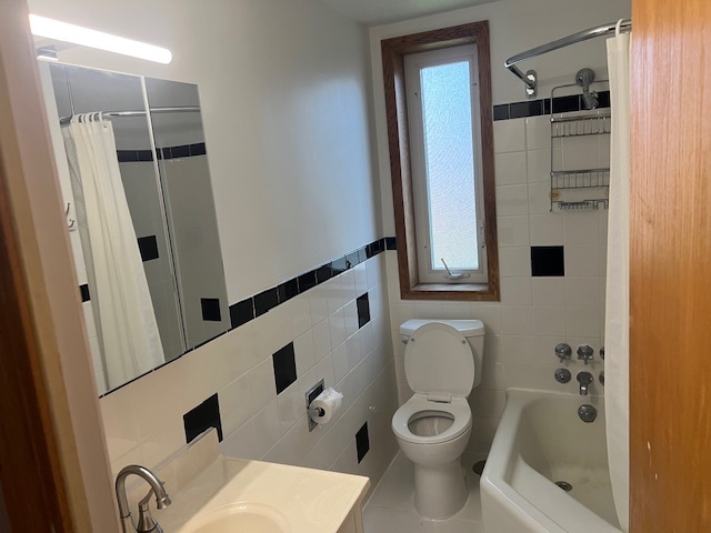 7210 Oak Avenue, Unit 3SW River Forest, IL 60305 - Photo 11 of 20 a bathroom with a toilet sink and shower