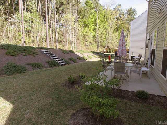 1617 October Road Raleigh, NC 27614 - Photo 9 of 9 a view of a backyard with sitting area