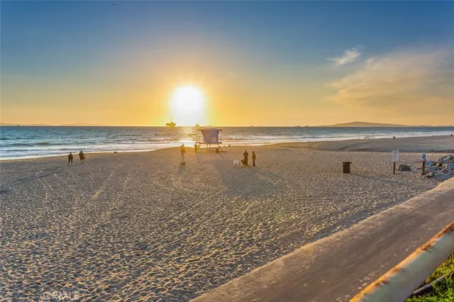 a view of beach and ocean