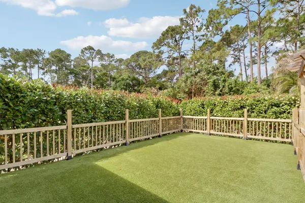 a view of an entryway with a glass door