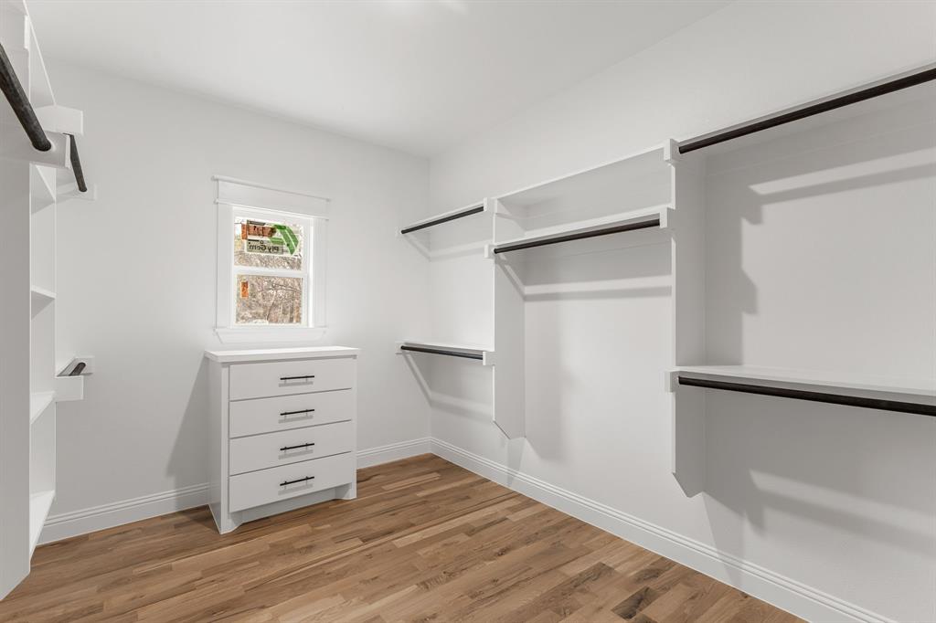 1616 Monroe Street Wichita Falls, TX 76309 - Photo 11 of 21 a view of walk in closet with empty racks
