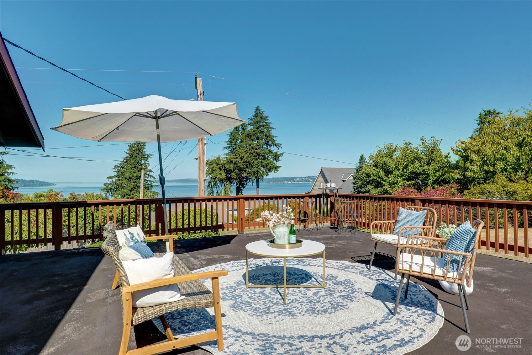 6809 Southwest Maury Park Road Vashon, WA 98070 - Photo 30 of 37 swimming pool view with a seating space