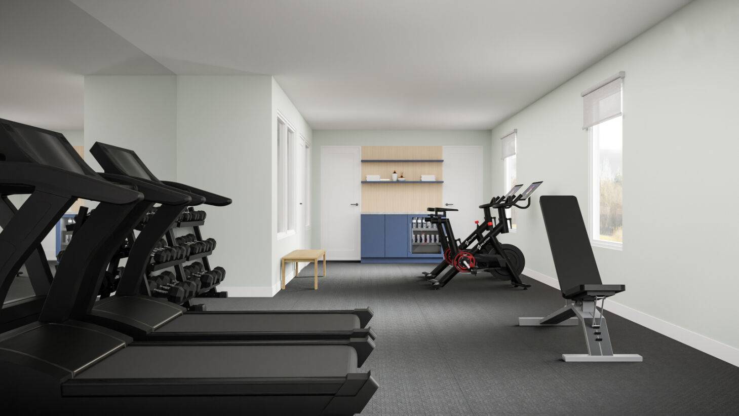 12 Depot Road, Unit 1601 Westhampton Beach, NY 11978 - Photo 10 of 17 a view of a room with gym equipment
