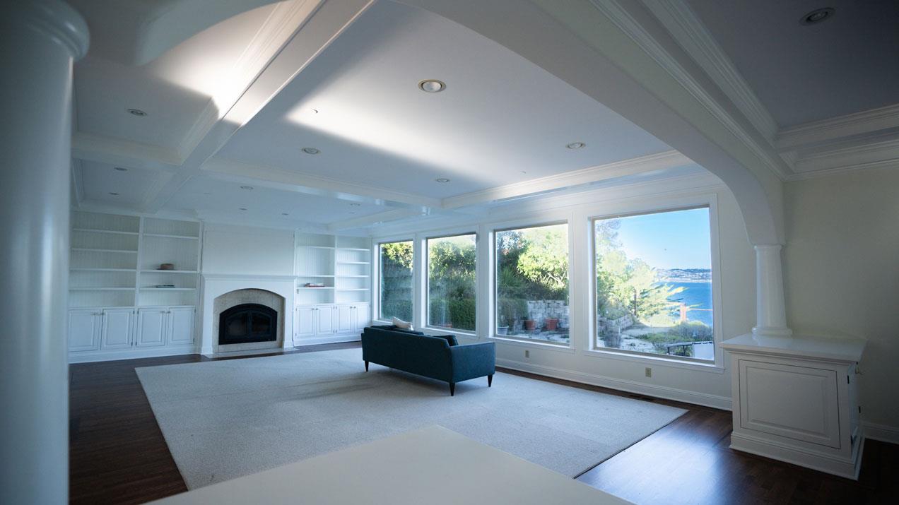189 Kent Road Pacifica, CA 94044 - Photo 5 of 15 a living room with furniture and a fireplace