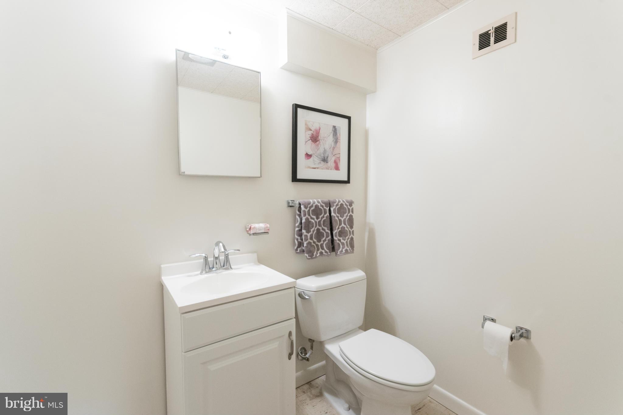 8806 Victoria Road Springfield, VA 22151 - Photo 23 of 27 Lower level Powder Room