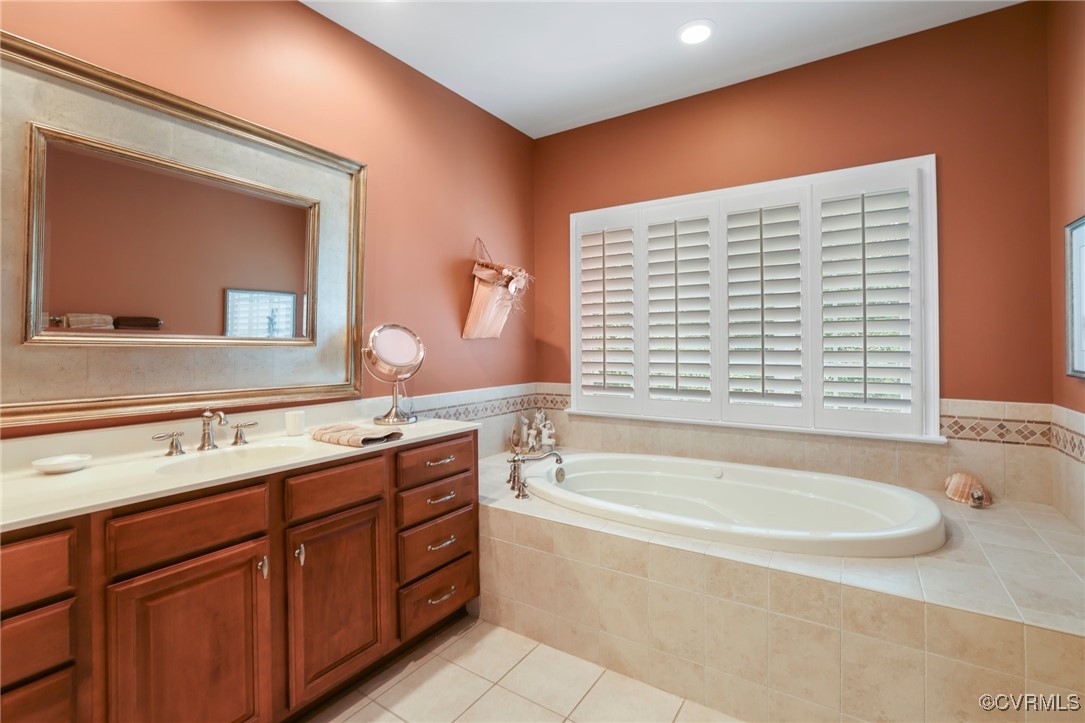 561 Hill Grove Road Manakin-Sabot, VA 23103 - Photo 21 of 34 her individual bath with jetted tub