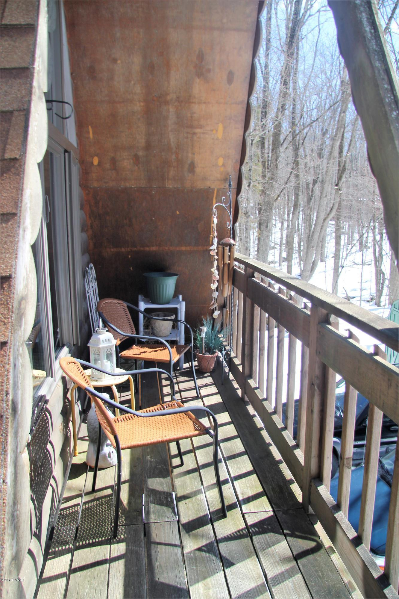 175 Lake Road Lake Ariel, PA 18436 - Photo 15 of 30 Balcony Outside of Master Bedroom
