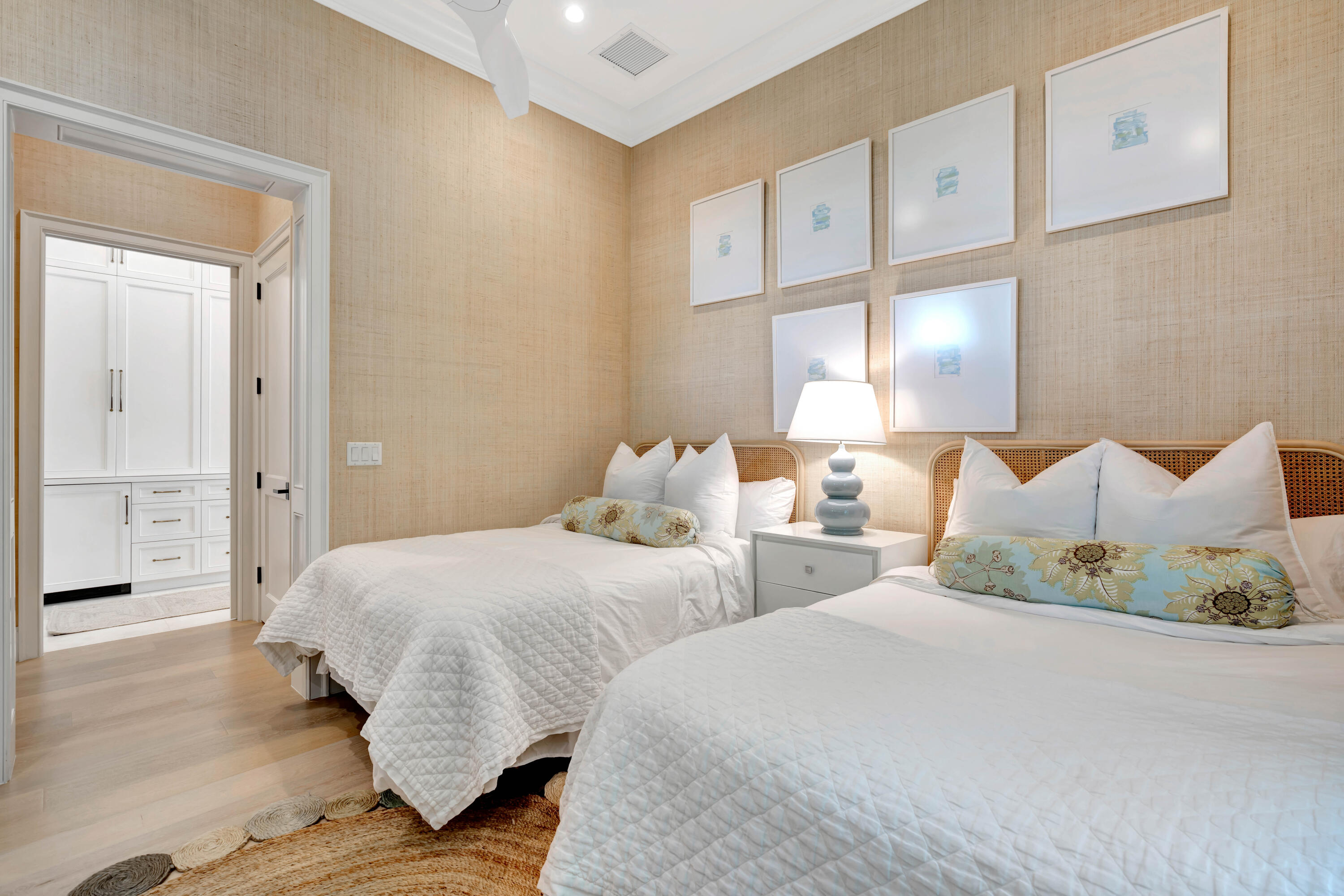 106 Micco Circle Jupiter, FL 33458 - Photo 34 of 49 Custom Wallpaper and Drapery